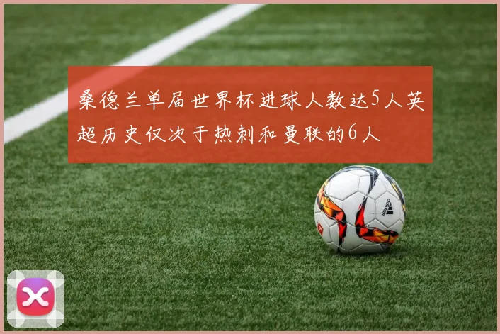 桑德兰单届世界杯进球人数达5人英超历史仅次于热刺和曼联的6人